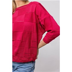 Romgil 476-5ТЗ малиновый, Джемпер