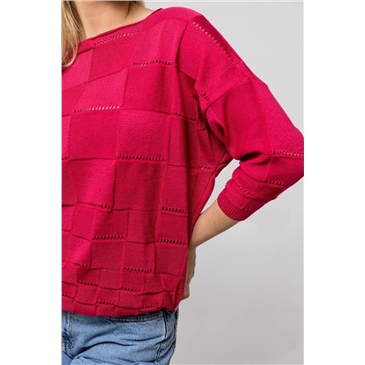 Romgil 476-5ТЗ малиновый, Джемпер