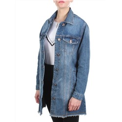 D3026 BLUE Куртка джинсовая женская  DIMARKIS DAY (98% хлопок 2% эластан) размер S - 46/48 российский