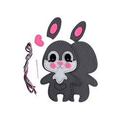 Мягкая игрушка из фетра «Зайчонок» своими руками