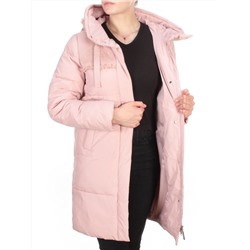 GWD21536P PINK Пальто зимнее женское PURELIFE (200 гр .холлофайбер) размеры 42--44-46-48-50