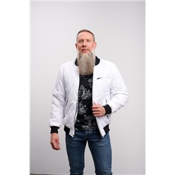 Бомбер мужской "Локс" белый
