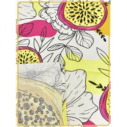 Простыня Ивановская бязь Папайя вид 9 б/з