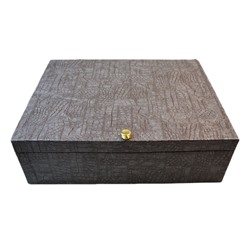 Лоток для бумаг А4 из малахита 330*245*95мм
