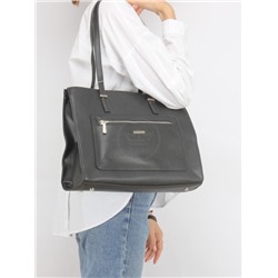 Сумка женская искусственная кожа DJ-CH 21081-BLACK,  1отд,  черный SALE 249717