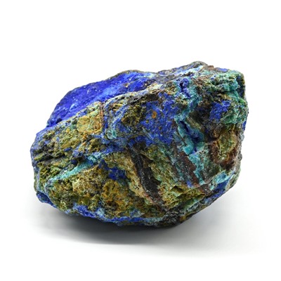 Коллекционный камень азурмалахит 70*60*55мм, 228г