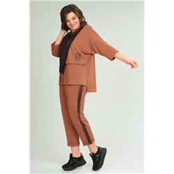 Michel chic 1329 рыжий, Брюки,  Джемпер