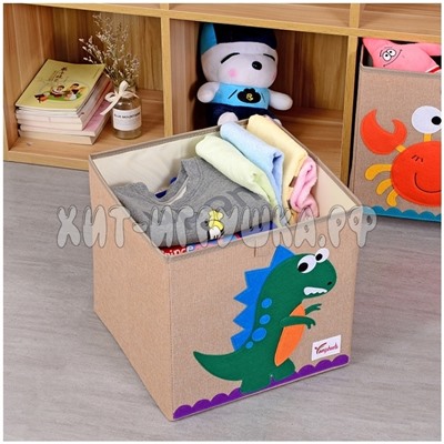 Корзина Ящик для игрушек складной (без крышки) AL002, AL002, AL002_альпака, AL002_бобёр, AL002_бык, AL002_дельф, AL002_дино_гол, AL002_дино_зел, AL002_дино_роз, AL002_дино_синий, AL002_зайка, AL002_змея, AL002_краб, AL002_крокодил, AL002_лев, AL002_леопард, AL002_мышь, AL002_обезьянка, AL002_павлин, Al002_петушок, AL002_попугай, AL002_пчела, AL002_рак, AL002_рыба, AL002_поросёнок, AL002_собака, AL002_хамелеон