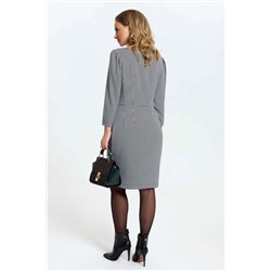 TEZA 2963 бело-черный, Платье