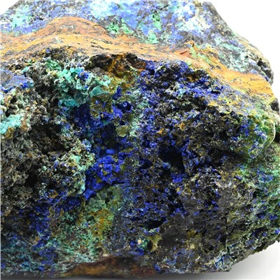 Азурмалахит камень 105*82*67мм, 549г