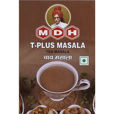 T-PLUS Masala MDH (Т-ПЛЮС МАСАЛА, Приправа Для Масала Чая, Махашиан Ди Хатти), 25 г.