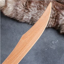 Сувенирное деревянное оружие "Меч персидский", массив бука, 65 см, микс