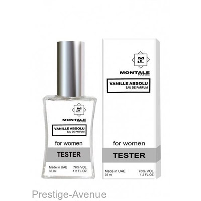 Тестер Montale Vanille Absolu 35 ml Made in UAE