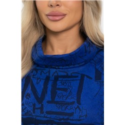 Платье трикотажное Конфетти (синее) П14294-18М