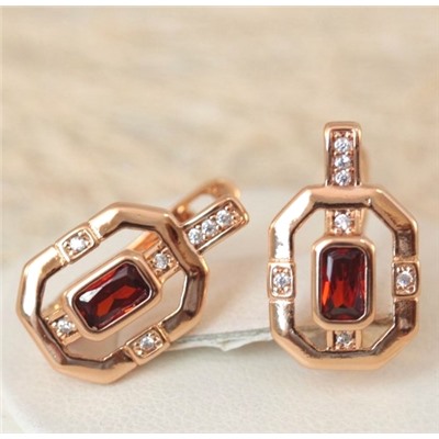 Серьги позолота H01-8091