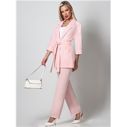 Костюм брючный персикового цвета