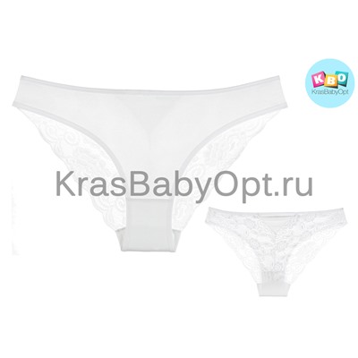 Трусы женские с кружевной вставкой