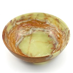 Салатник из камня оникс 250*250*75мм