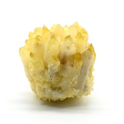 Кристаллическое образование желтого кварца 85*80*78мм, 444г.
