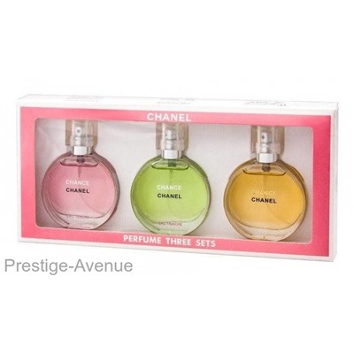 Подарочный набор Chanel "Chance" 3х20 ml