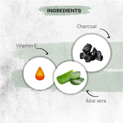 CHARCOAL Face Pack, Luster (УГОЛЬНАЯ маска для лица, Ластер), 500 мл.