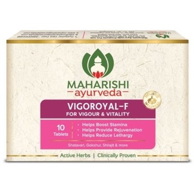 VIGOROYAL-F, Maharishi Ayurveda (ВИГОРОЯЛ-Ф, женский эликсир молодости, Махариши Аюрведа), 10 таб.