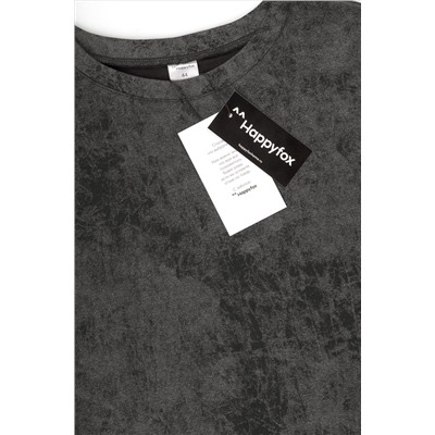 Женский лонгслив оверсайз Happyfox