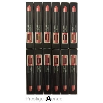 Блеск для губ+помада+карандаш М.А.С. Matte Lipstick & Lipgloss Matte Lip Pencil (упак 12цв)