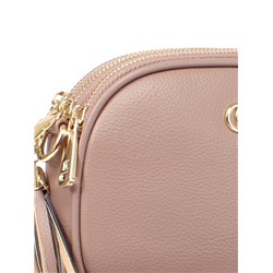 Сумка женская искусственная кожа YDR-2370,  3отд,  плечевой ремень,  пудра 257496