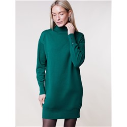 Платье тонкой вязки из хлопка с нейлоном