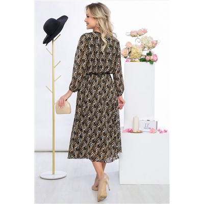 Платье "Леди Шик" (беж) П5478