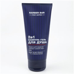 BARBER BAR Шампунь-гель для душа 2 в 1 с экстрактом Эвкалипта 200мл