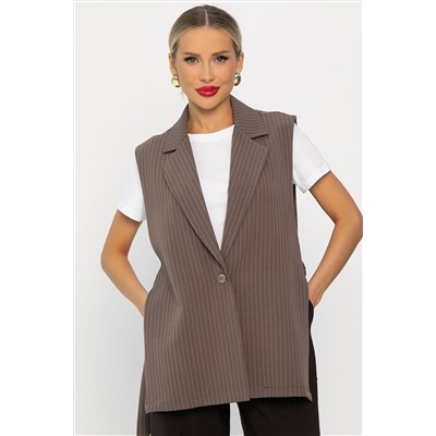 Жилет Рабочий день (кофе) Б14214-4М