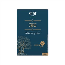 Premium Dhoop Cone OUDH, Sri Sri Tattva (Премиум благовония конусы УДОВОЕ ДЕРЕВО, Шри Шри Таттва), 100 г.