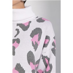 Джемпер Лоренсия (бело-розовый) Б12701-18