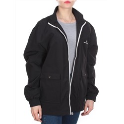 1106 BLACK Ветровка женская MADAM MODA (100% полиэстер) размер 5XL- 56 российский