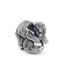 Фигурка из мраморной крошки "Слоник маленький v.2 №5" 44*30*38мм