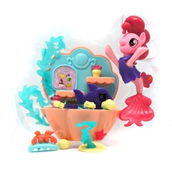 02 Игрушка  Пони набор (пони-русалка+ракушка) 20*21см /коробка BL066 АКЦИЯ! СКИДКА 50%