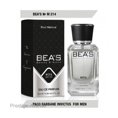 Beas M214 Paco Rabanne Invictus Men edp 50 ml