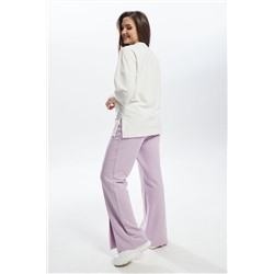 Mislana С896 белый+лиловый, Брюки,  Джемпер
