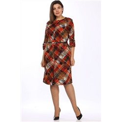 Lady Style Classic 771/3 рыже-кирпичный, Платье