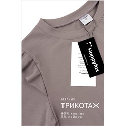 Женский лонгслив с крылышками Happyfox