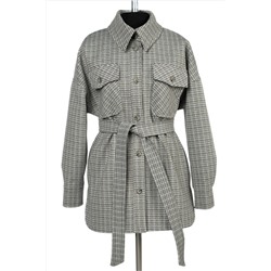 01-11605 Пальто женское демисезонное (пояс)
