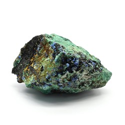 Коллекционный камень азурмалахит 70*40*40мм, 111г