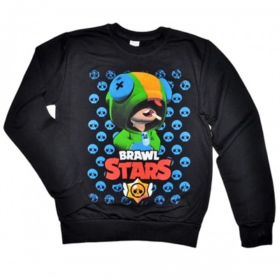 Свитшот подростковый "Brawl Stars - Leon"