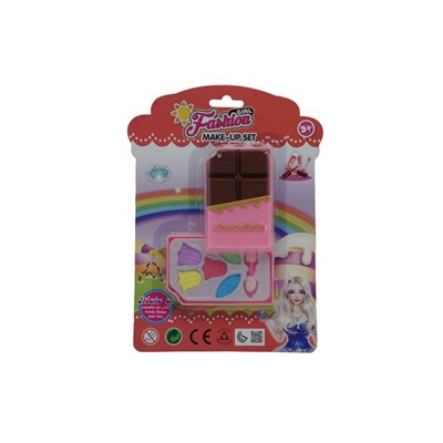 Косметика Набор Шоколад (тени + аппликатор) 23*15см /блистер 135-19G