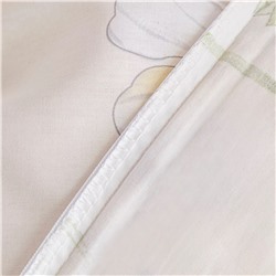 Комплект постельного белья Люкс Сатин 100% хлопок на резинке AR353