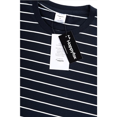 Мужская хлопковая футболка Happyfox