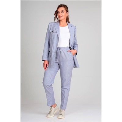 Liona Style 836 синий, Брюки,  Жакет