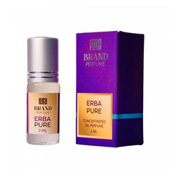 ERBA PURE Concentrated Oil Perfume, Brand Perfume (Концентрированные масляные духи), ролик, 3 мл.